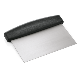 Coupe-pâte inox - manche ABS noir