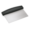 Coupe-pâte inox - manche ABS noir