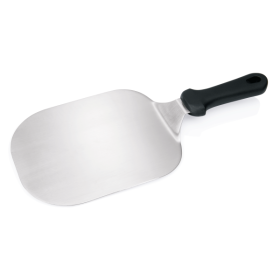 Pelle à pizza coudée inox - manche ABS noir