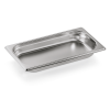 Bac gastro GN 1/3 inox chromé - Profondeur 40 mm (lot de 6)