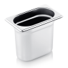 Bac gastro GN 1/9 inox chromé - Profondeur 150 mm (lot de 6)