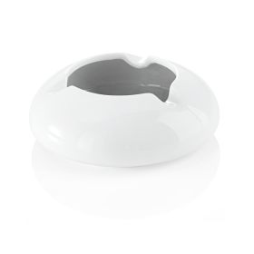 Cendrier coupe-vent en porcelaine - Ø 12,5 cm (lot de 6)