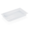 Bac gastro GN 1/1 polypropylène transparent - Profondeur 65 mm