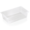 Bac gastro GN 1/1 polypropylène transparent - Profondeur 150 mm