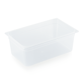 Bac gastro GN 1/1 polypropylène transparent - Profondeur 200 mm