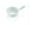 Mini bol en porcelaine avec manche - Ø 6 cm - 30 ml (lot de 12)