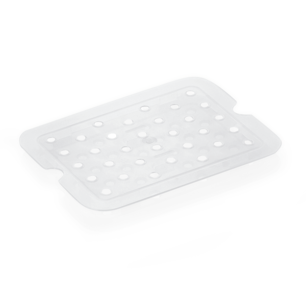 Insert de drainage GN 1/2 polypropylène transparent