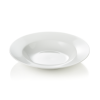Assiette creuse en porcelaine blanche - Ø 23 cm (lot de 12)