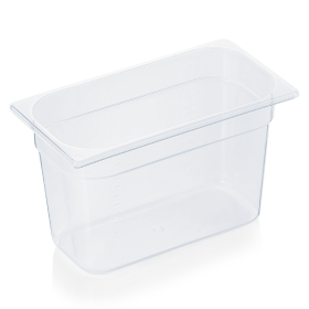 Bac gastro GN 1/3 polypropylène transparent - Profondeur 200 mm