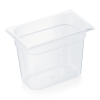 Bac gastro GN 1/4 polypropylène transparent - Profondeur 200 mm
