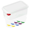 Bac gastro GN 1/4 polypropylène - Profondeur 100 mm (lot de 6)