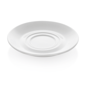 Sous-tasse en porcelaine - Ø 14,5 cm (lot de 6)