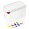Bac gastro GN 1/4 polypropylène - Profondeur 150 mm (lot de 6)