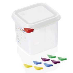 Bac gastro GN 1/6 polypropylène - Profondeur 150 mm (lot de 6)