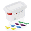 Bac gastro GN 1/9 polypropylène - Profondeur 100 mm (lot de 6)