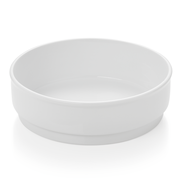 Bol en porcelaine bords droits - Ø 17 cm - 750 ml (lot de 6)