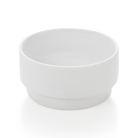 Bol en porcelaine bords droits - Ø 10 cm - 260 ml (lot de 6)