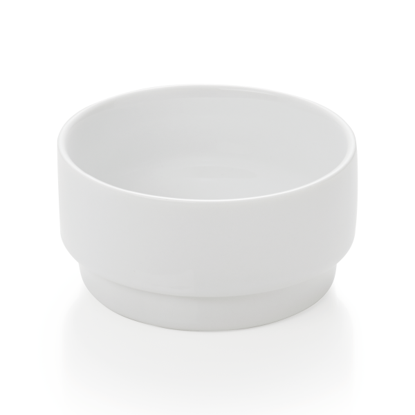 Bol en porcelaine bords droits - Ø 10 cm - 260 ml (lot de 6)