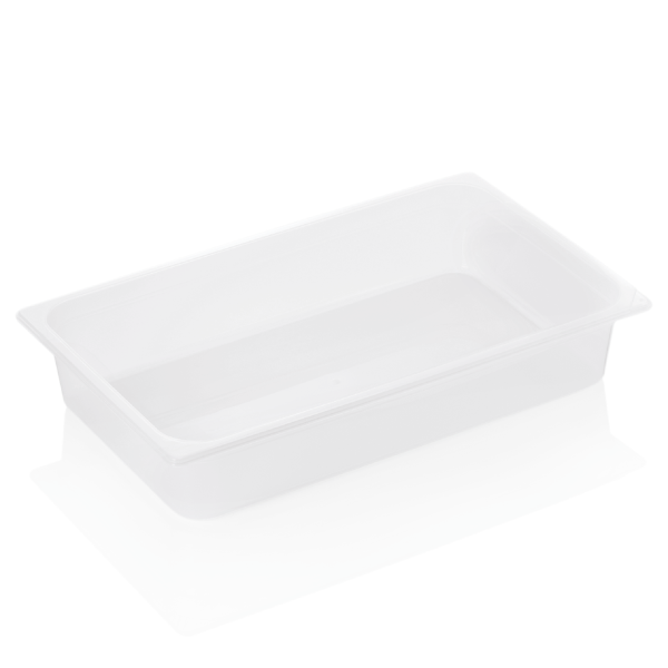 Bac gastro en polypropylène - GN 1/1 - Profondeur 100 mm