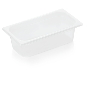 Bac gastro en polypropylène - GN 1/3 - Profondeur 100 mm