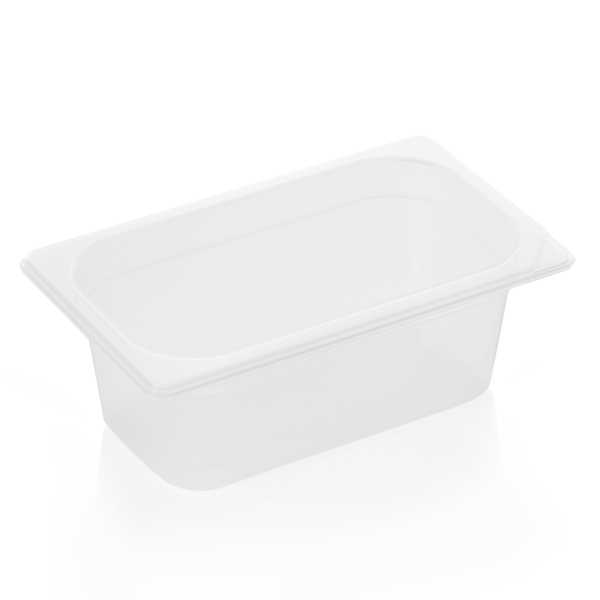 Bac gastro en polypropylène - GN 1/4 - Profondeur 100 mm