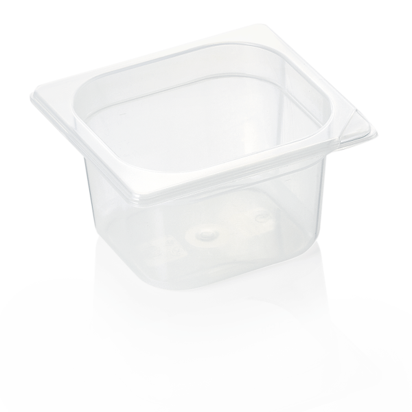 Bac gastro en polypropylène - GN 1/6 - Profondeur 100 mm