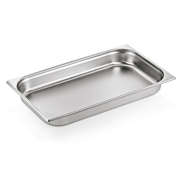 Bac gastro GN 1/1 inox 18/8 – Profondeur 65 mm