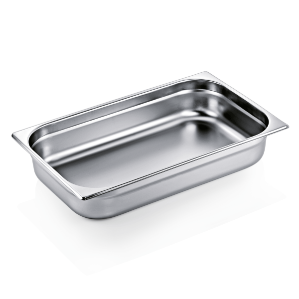 Bac gastro GN 1/1 inox 18/8 – Profondeur 100 mm