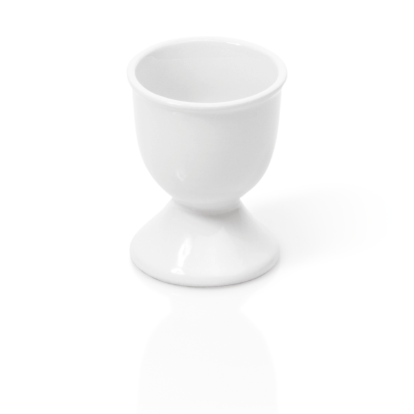 Coquetier en porcelaine - Ø 5,2 cm - Hauteur 6,5 cm (lot de 12)