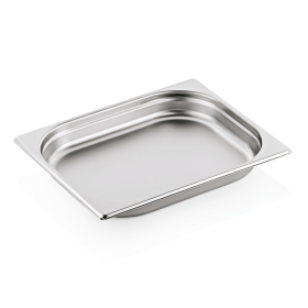 Bac gastro GN 1/2 inox 18/8 – Profondeur 40 mm