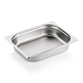 Bac gastro GN 1/2 inox 18/8 – Profondeur 65 mm