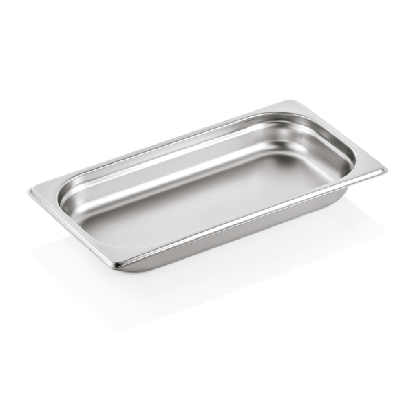 Bac gastro GN 1/3 inox 18/8 – Profondeur 40 mm
