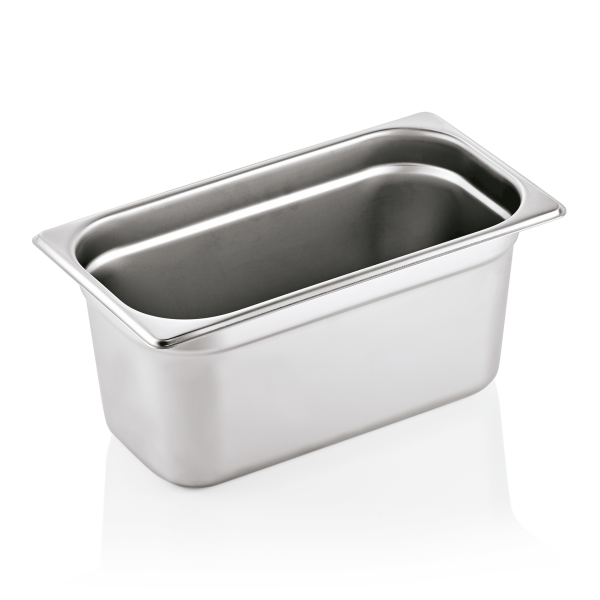 Bac gastro GN 1/3 inox 18/8 – Profondeur 150 mm