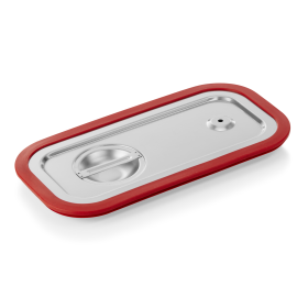 Couvercle GN 1/3 inox 18/8 avec joint silicone