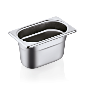 Bac gastro GN 1/9 inox 18/8 – Profondeur 100 mm