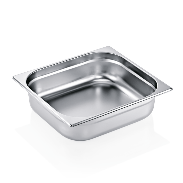 Bac gastro GN 2/3 inox 18/8 – Profondeur 100 mm