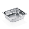 Bac gastro GN 2/3 inox 18/8 – Profondeur 100 mm