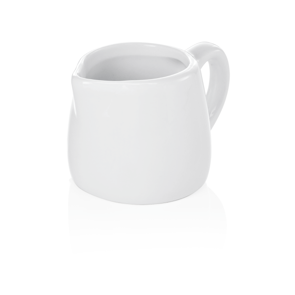 Crémier en porcelaine blanche - 30 ml - Ø 5 cm - H 4,5 cm (lot de 12)
