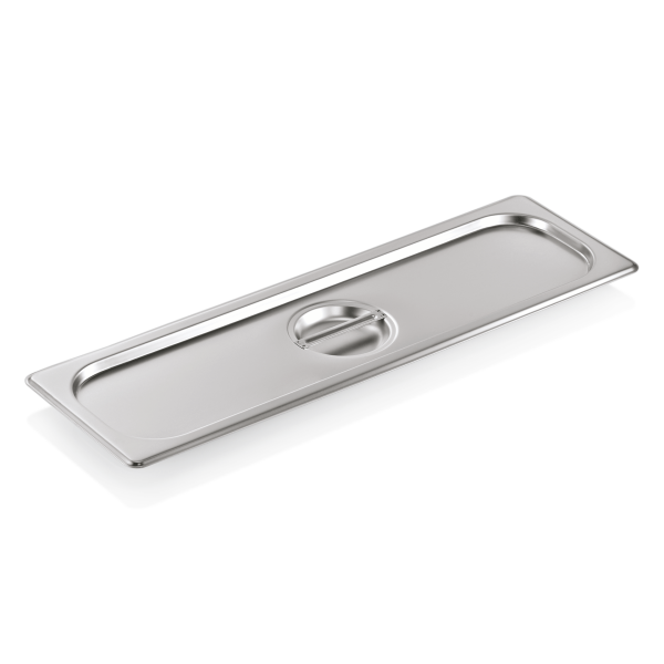 Couvercle GN 2/4 inox 18/8