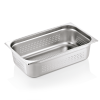 Bac gastro GN 1/1 inox 18/8 perforé – Profondeur 150 mm