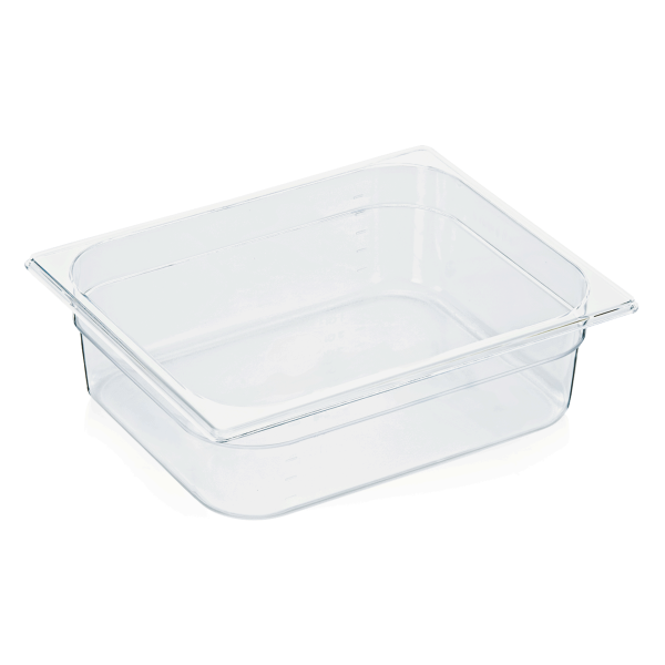 Bac gastro GN 1/2 en polycarbonate – Profondeur 100 mm