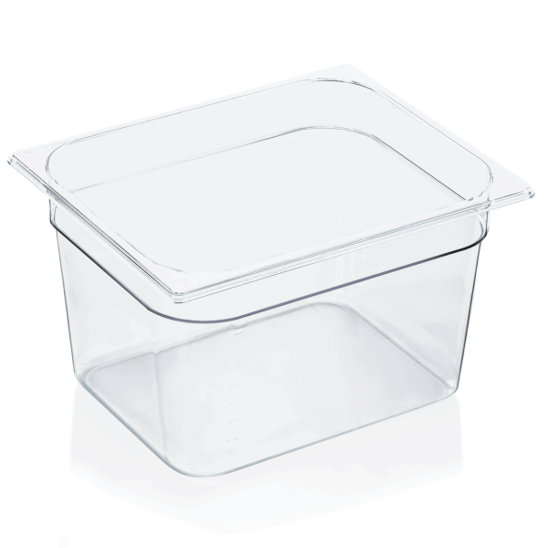 Bac gastro GN 1/2 en polycarbonate – Profondeur 200 mm