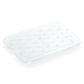 Insert de drainage GN 1/2 en polycarbonate