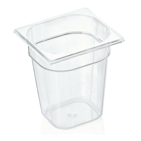 Bac gastro GN 1/6 en polycarbonate – Profondeur 200 mm