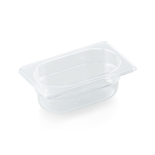 Bac gastro GN 1/9 en polycarbonate - Profondeur 65 mm