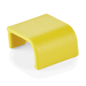 Clips de marquage HACCP - Jaune (lot de 50)