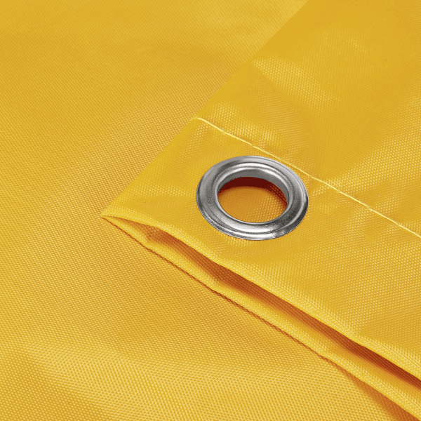 Sac à linge jaune en polyester - 38 x 28 cm - 70 L