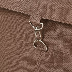 Sac à linge marron en polyester - 50 x 50 cm - 190 L
