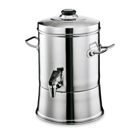 Distributeur de boissons inox chromé - 12 L - Ø 24 cm