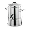 Distributeur de boissons inox chromé - 25 L - Ø 30 cm